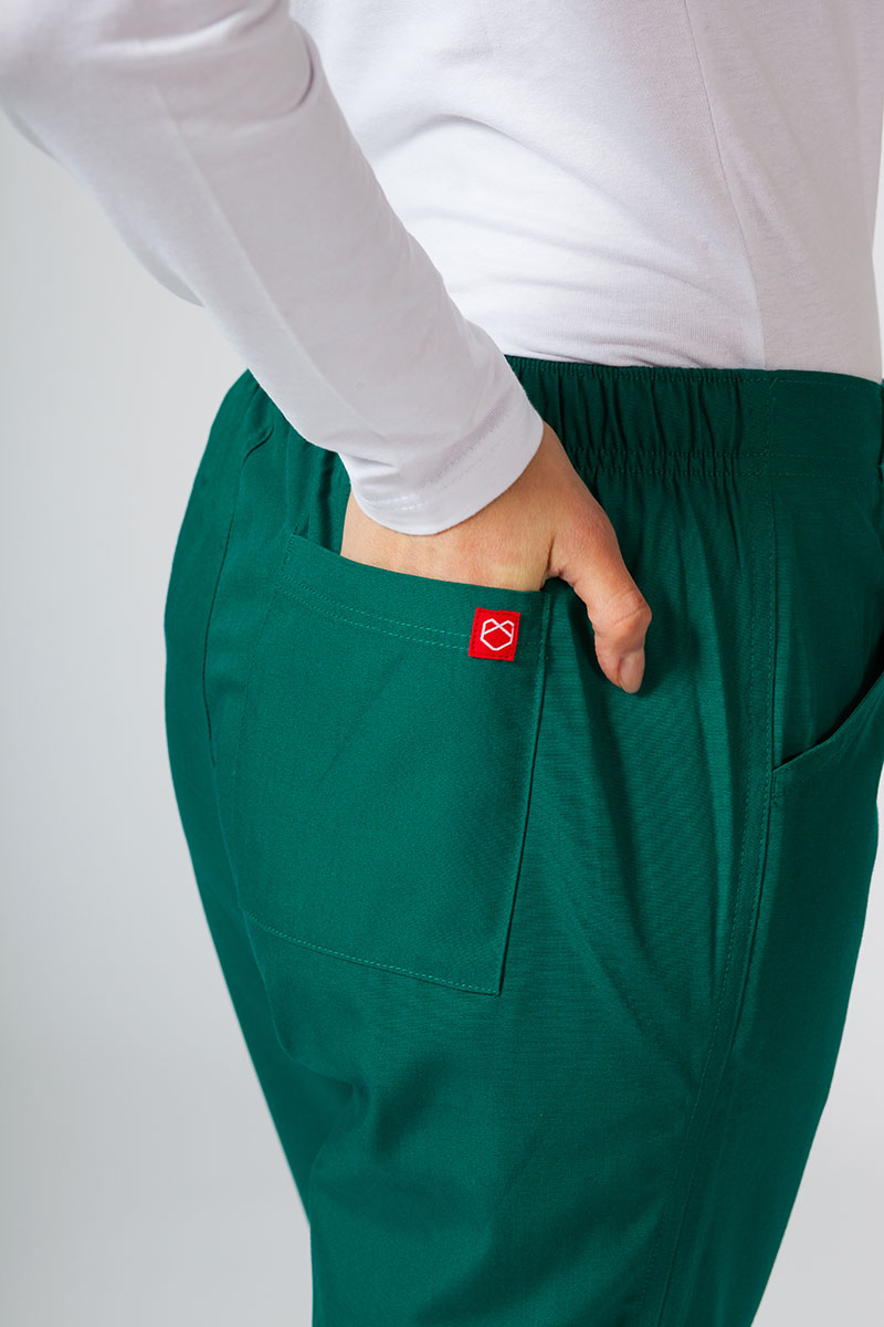 Spodnie medyczne damskie Maevn Red Panda zielone-6