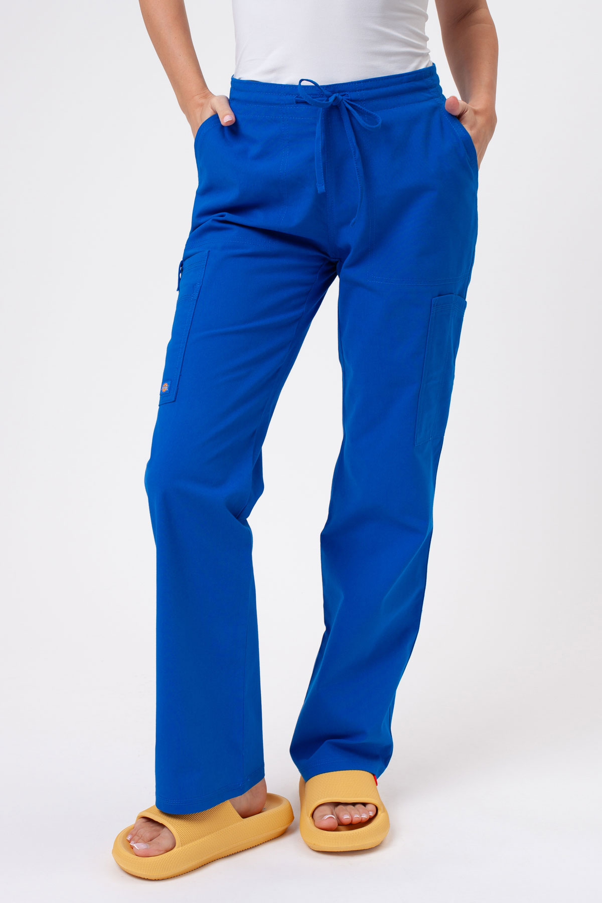 Komplet medyczny damski Dickies Forge V-neck królewski granat-9