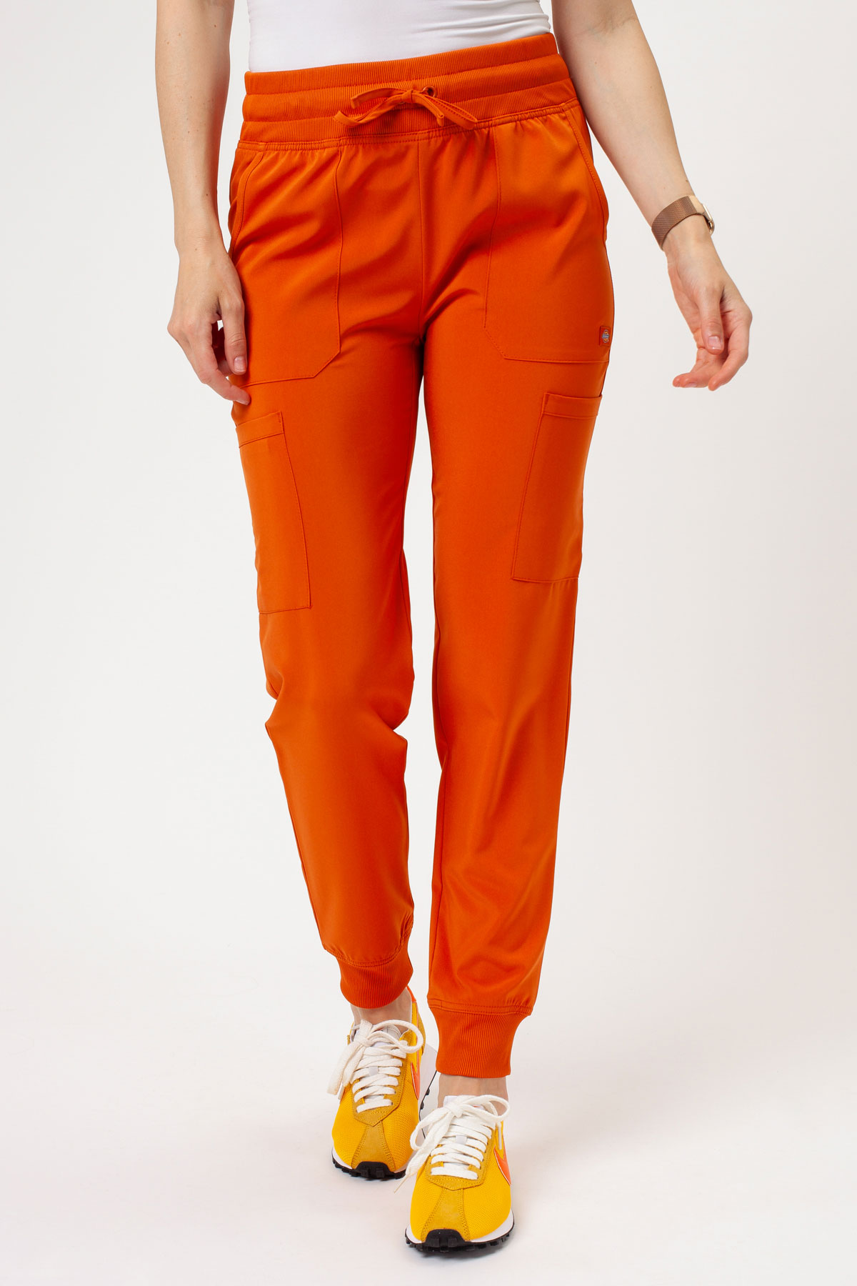 Komplet medyczny damski Dickies EDS Essentials Jogger pomarańczowy-8