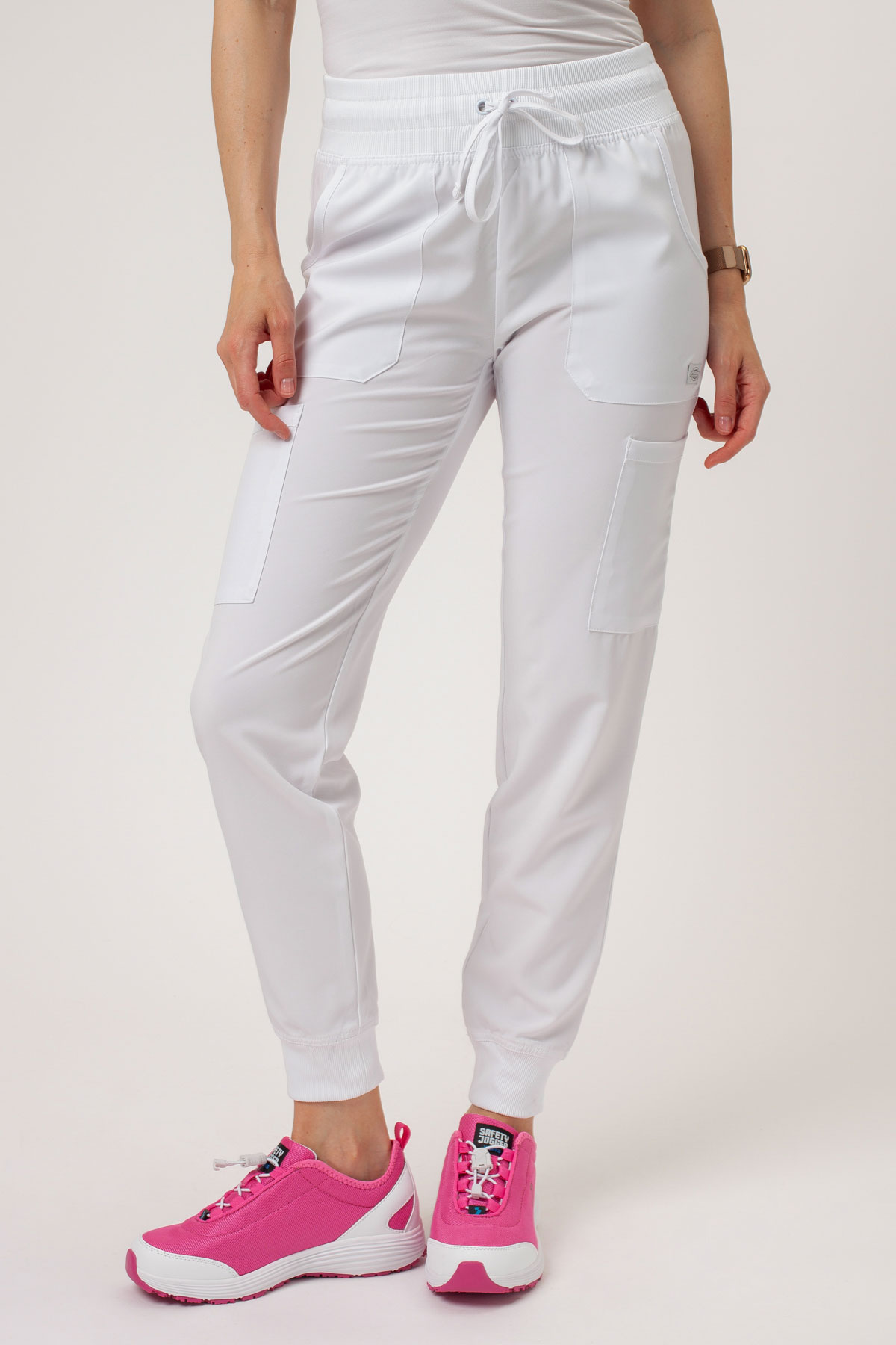 Komplet medyczny damski Dickies EDS Essentials Jogger biały-8