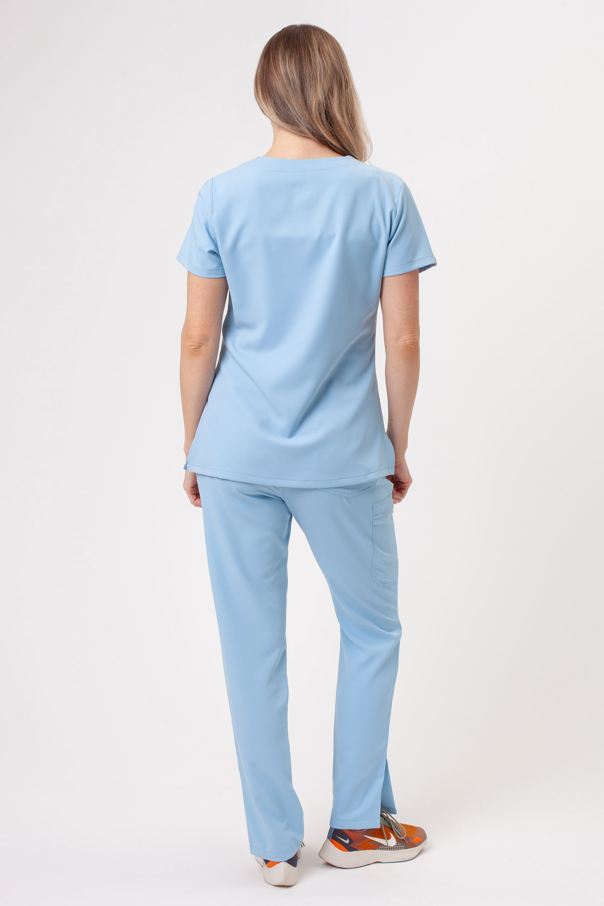 Bluza medyczna damska Sunrise Lite Shift błękitna-6
