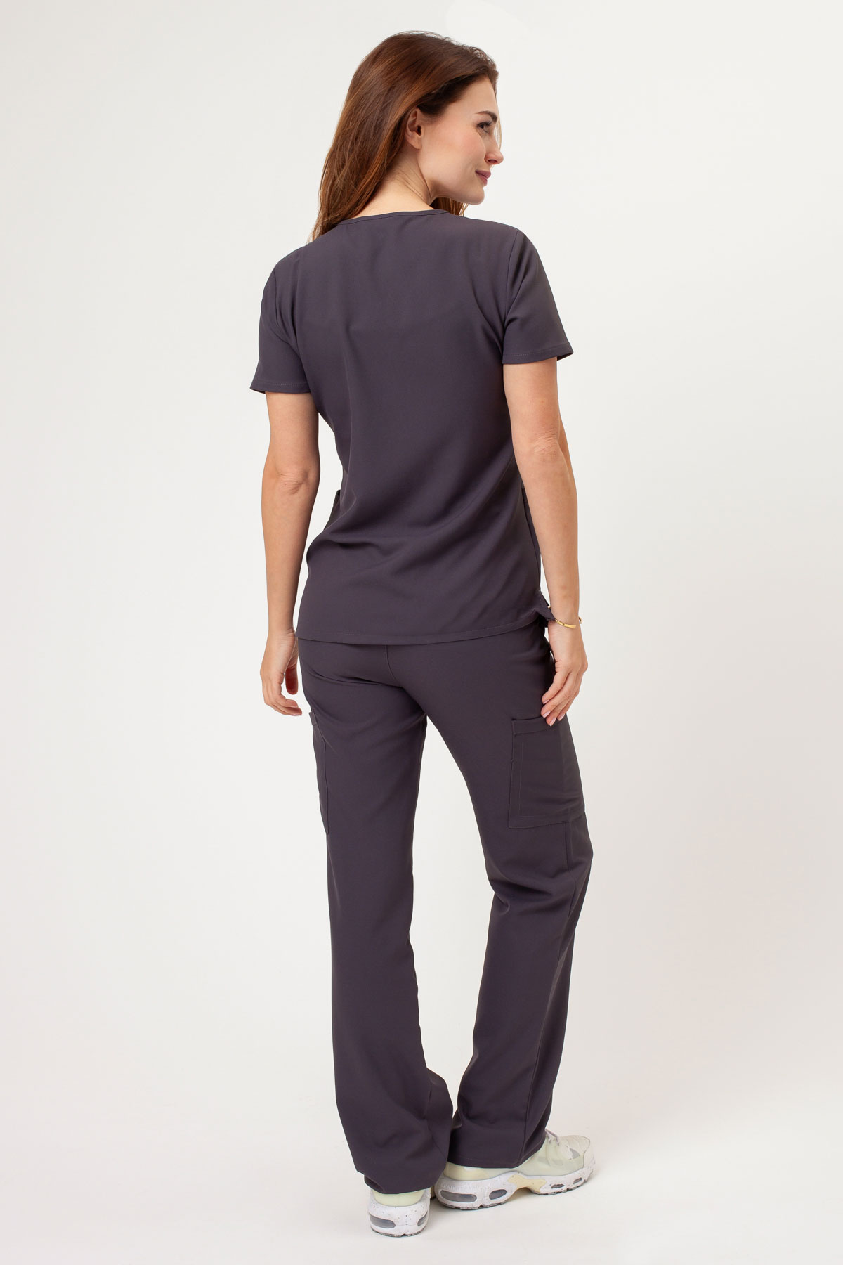 Komplet medyczny damski Cherokee Ultra V-neck szary-2