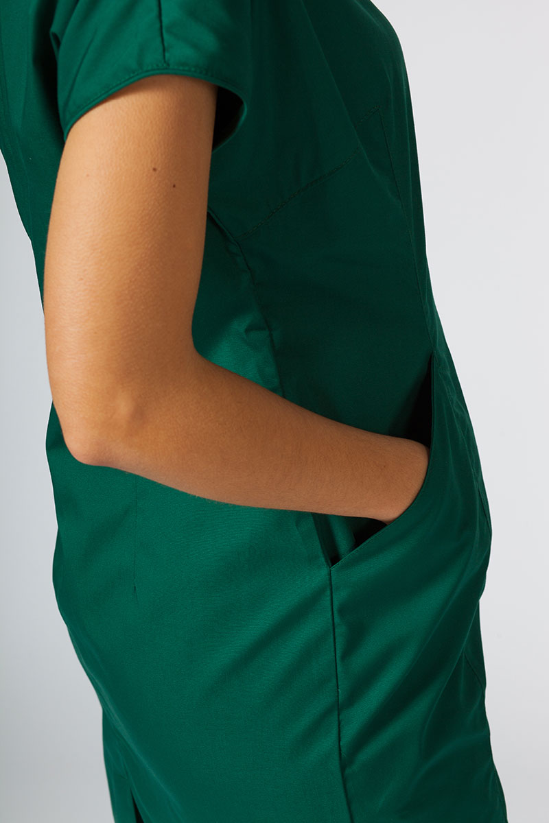 Sukienka medyczna damska Sunrise Uniforms Elite butelkowa zieleń-4
