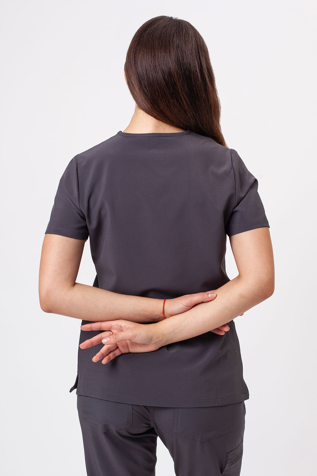 Bluza medyczna damska Sunrise Move Pulse szara-2