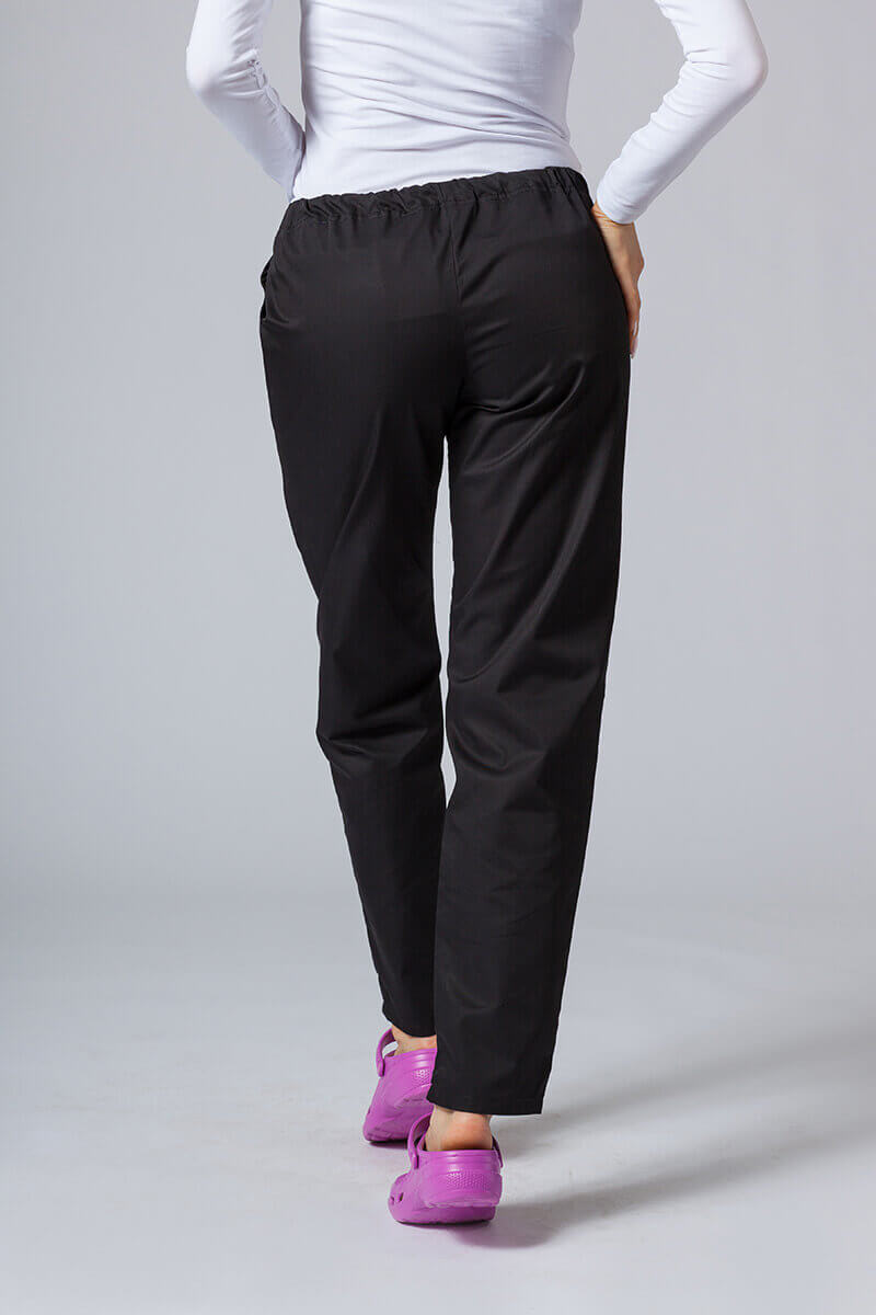 Komplet medyczny damski Sunrise Uniforms Basic Classic (bluza Light, spodnie Regular) czarny-7