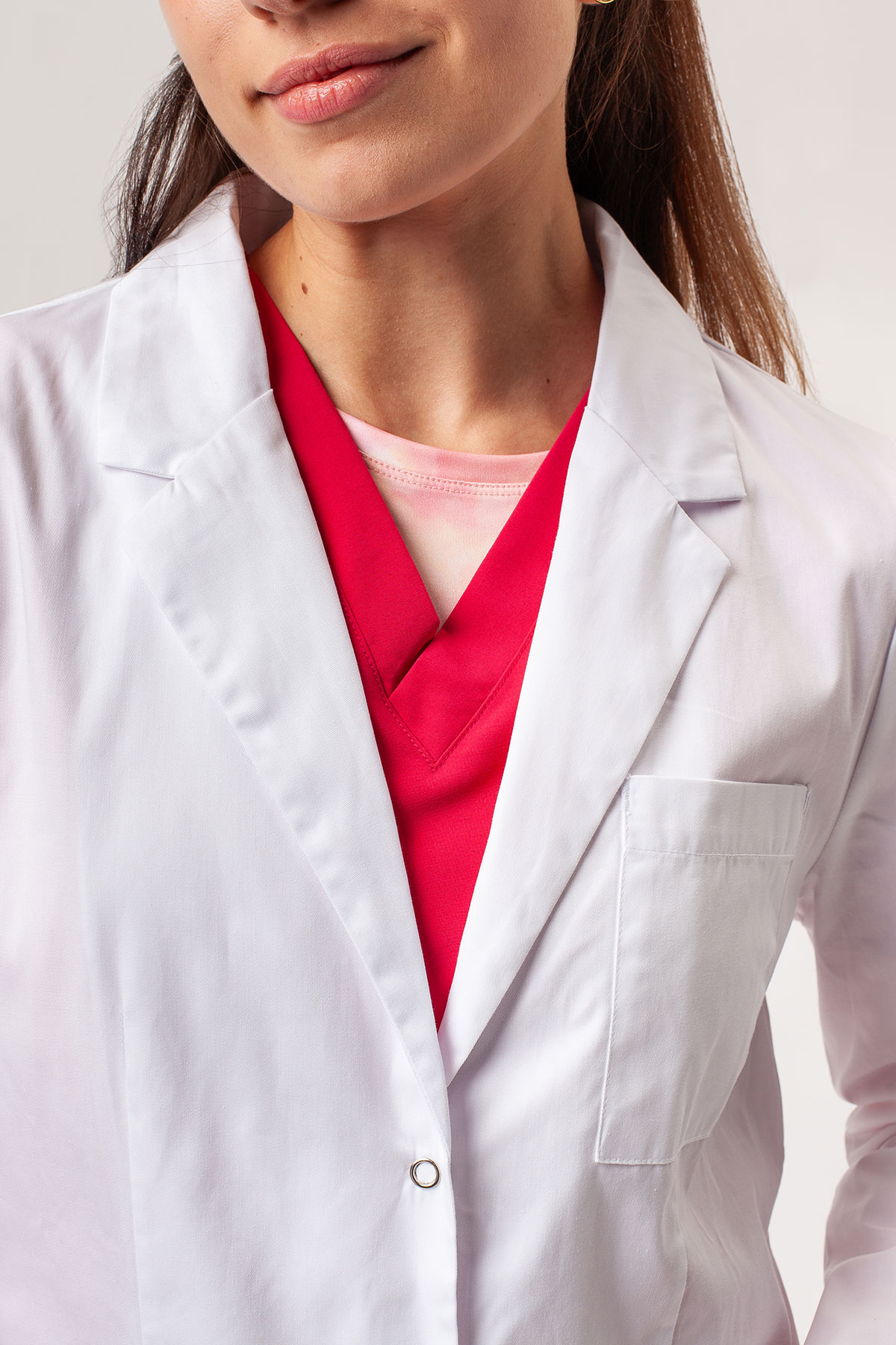 Fartuch laboratoryjny damski Sunrise Uniforms Basic Lab-9