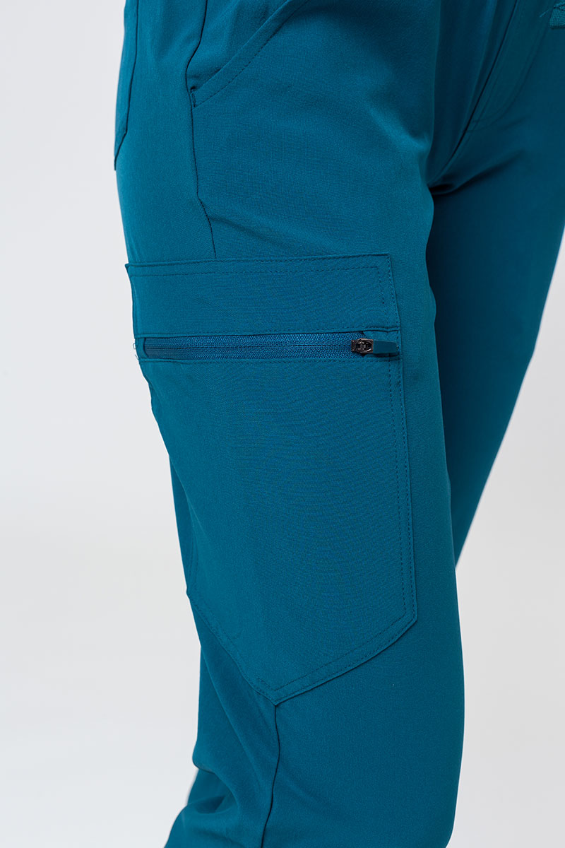 Spodnie medyczne damskie Uniforms World 309TS™ Valiant karaibski błękit-3