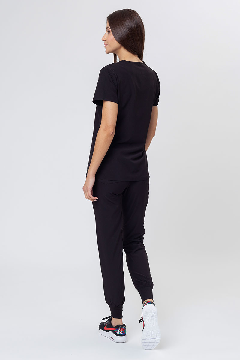 Bluza medyczna damska Uniforms World 309TS™ Valiant czarna-5