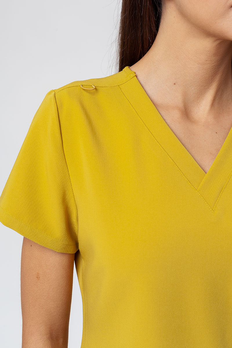 Bluza medyczna damska Uniforms World 518GTK™ Phillip On-Shift żółta-2