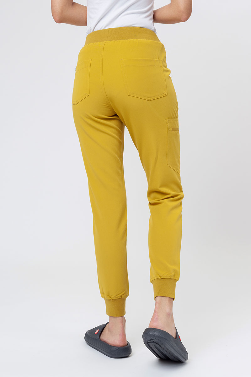 Spodnie medyczne damskie Uniforms World 518GTK™ Avant Phillip żółte-1
