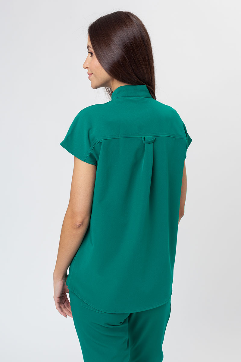Bluza medyczna damska Uniforms World 518GTK™ Avant On-Shift zielona-1