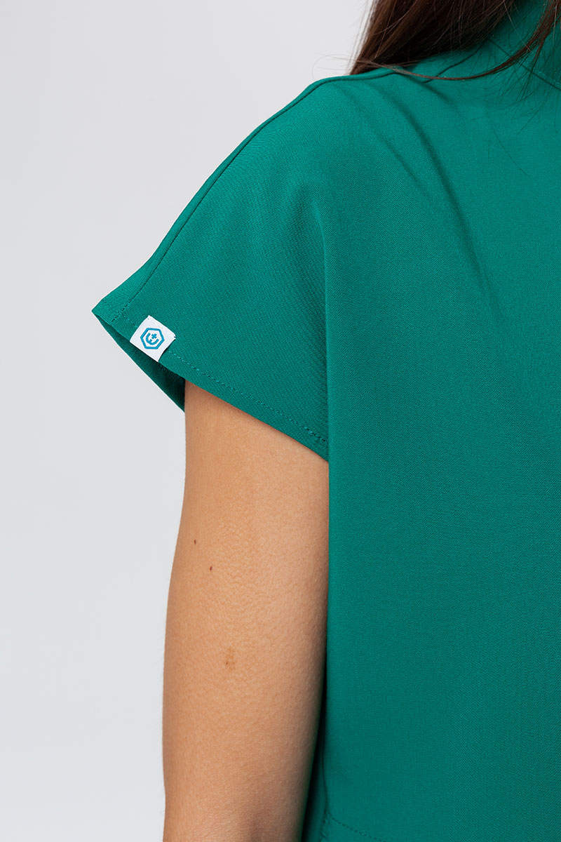 Bluza medyczna damska Uniforms World 518GTK™ Avant On-Shift zielona-4