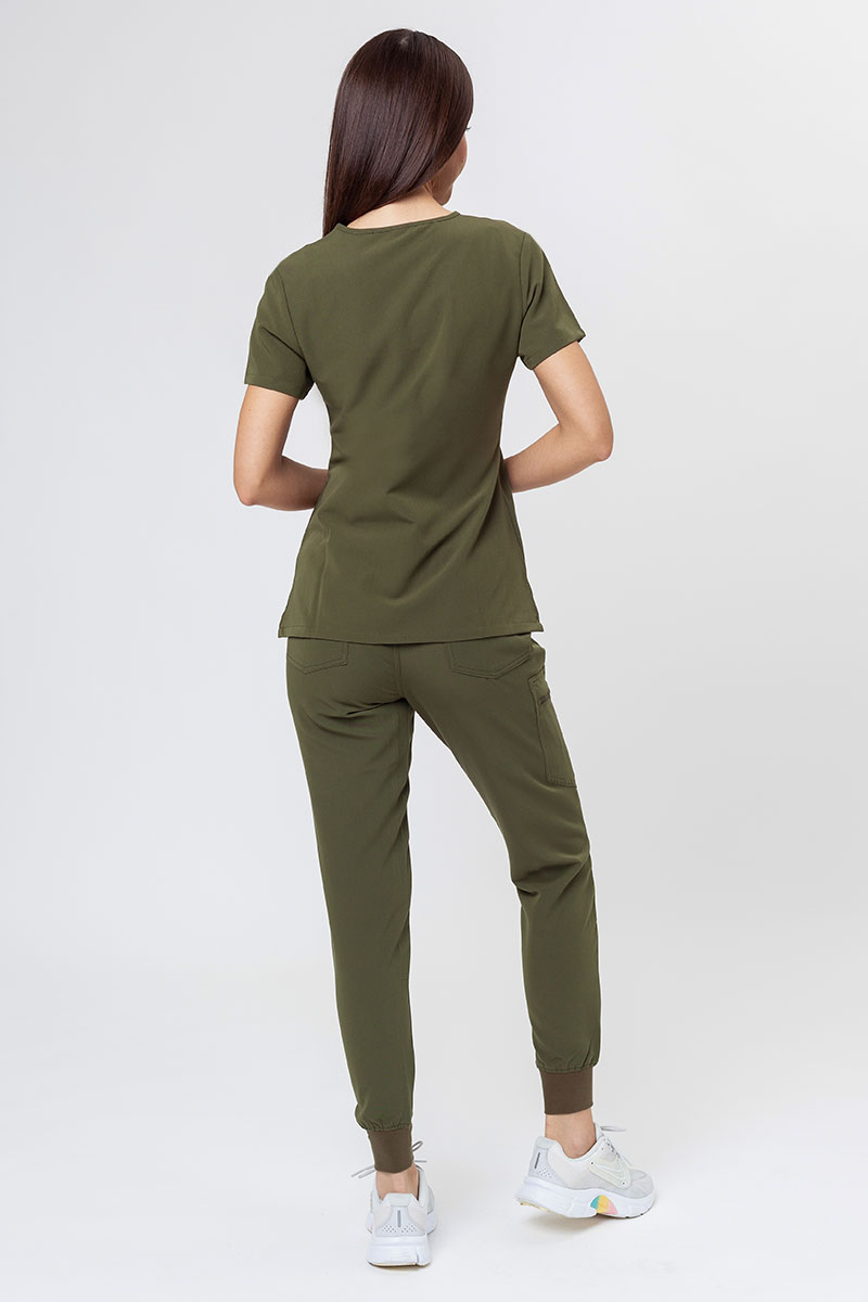 Bluza medyczna damska Uniforms World 518GTK™ Phillip On-Shift oliwkowa-6