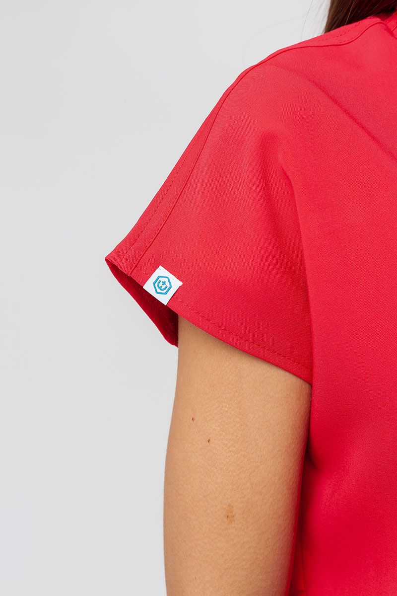 Bluza medyczna damska Uniforms World 518GTK™ Avant czerwona-5