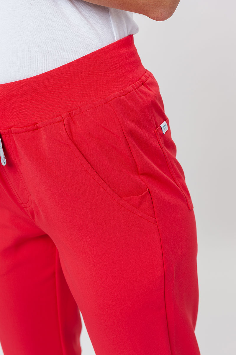 Spodnie medyczne damskie Uniforms World 518GTK™ Avant Phillip czerwone-4