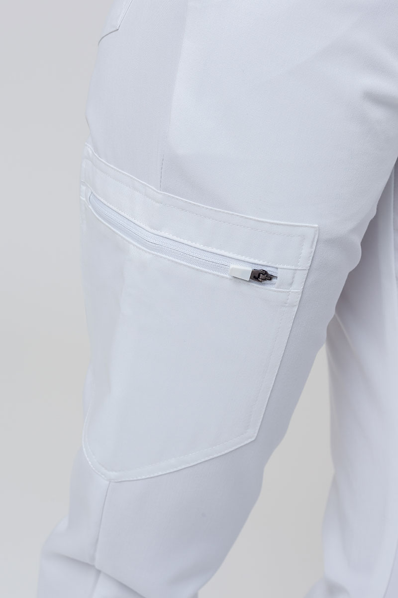 Spodnie medyczne damskie Uniforms World 518GTK™ Avant Phillip białe-3