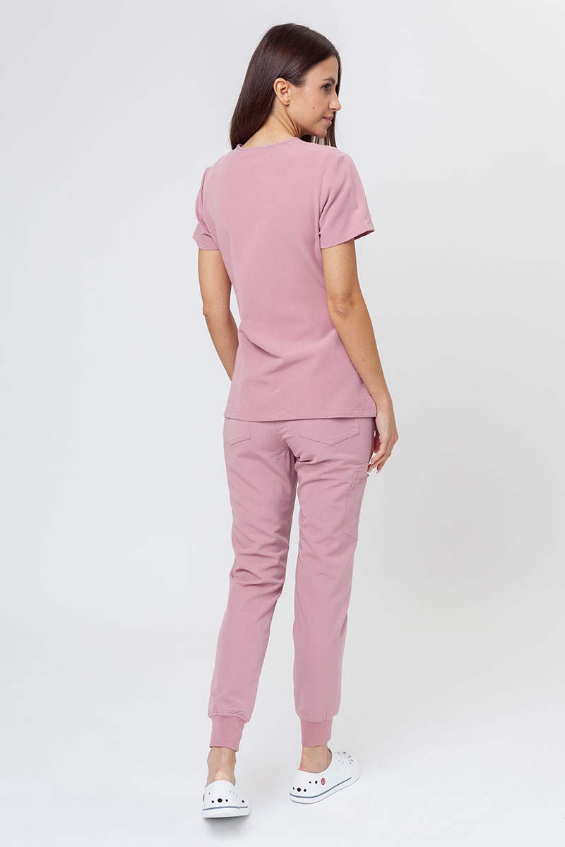 Bluza medyczna damska Uniforms World 518GTK™ Phillip pastelowy róż-5