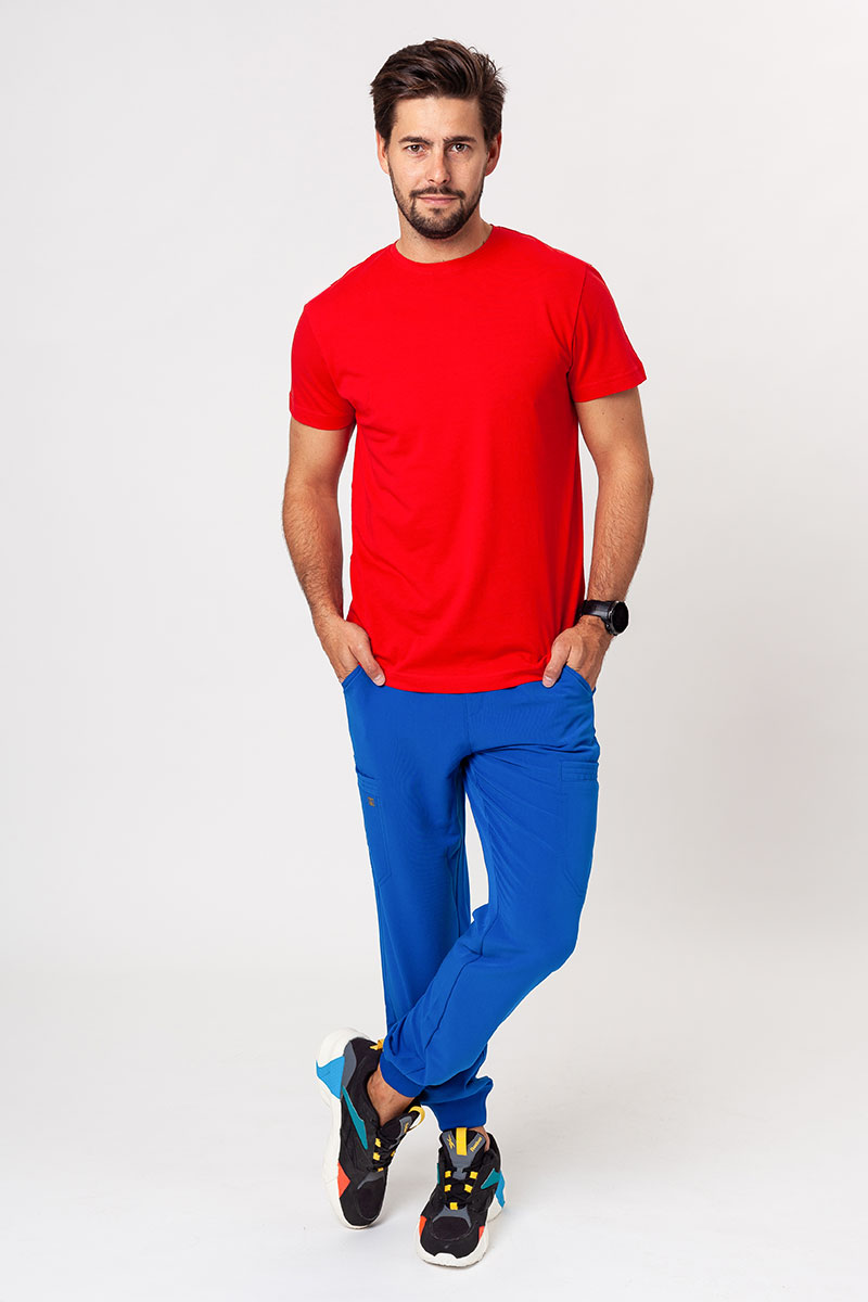 Koszulka męska Malfini Origin (standard GOTS - bawełna organiczna) czerwona-2