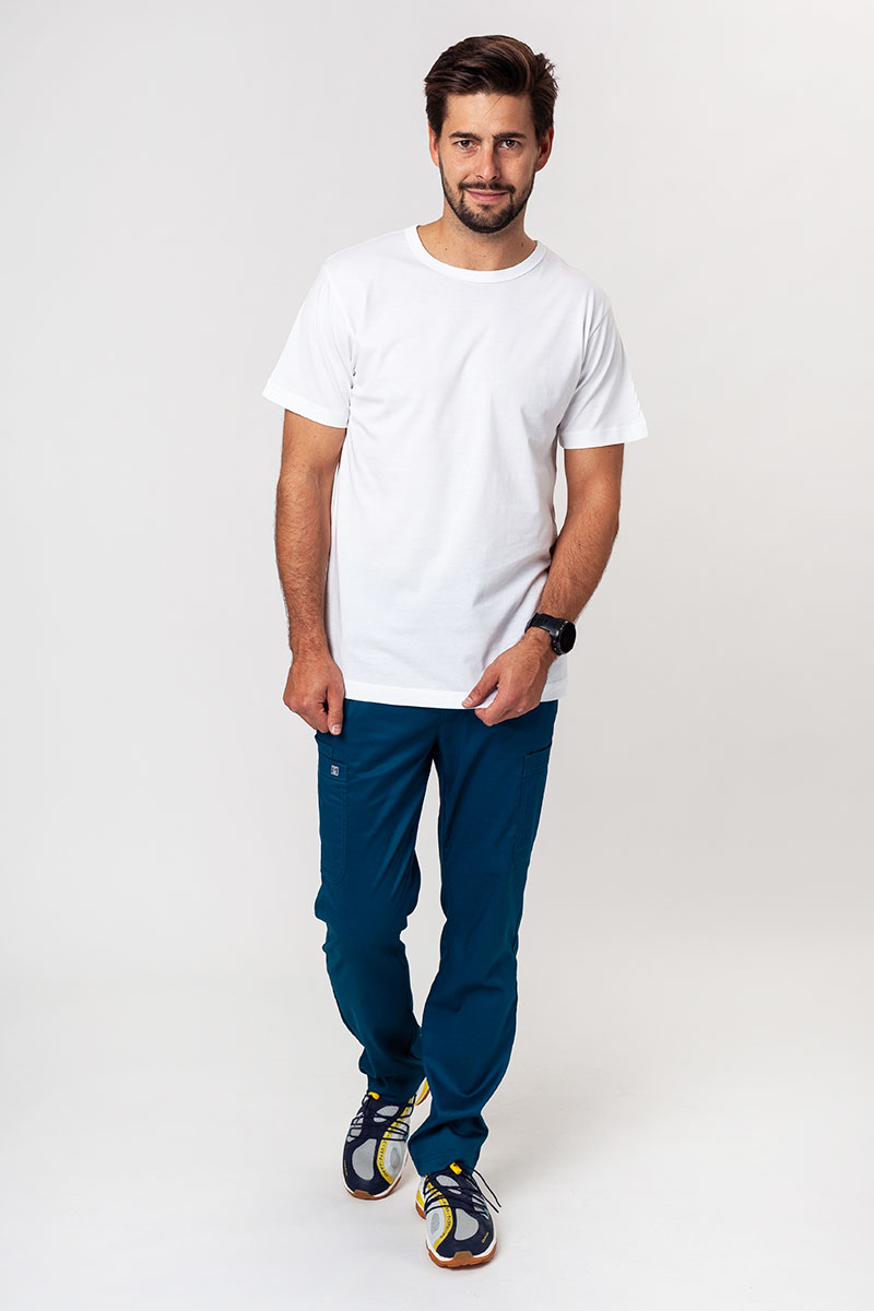 Koszulka męska Malfini Resist (temp. prania 60°- 95°) biała-3