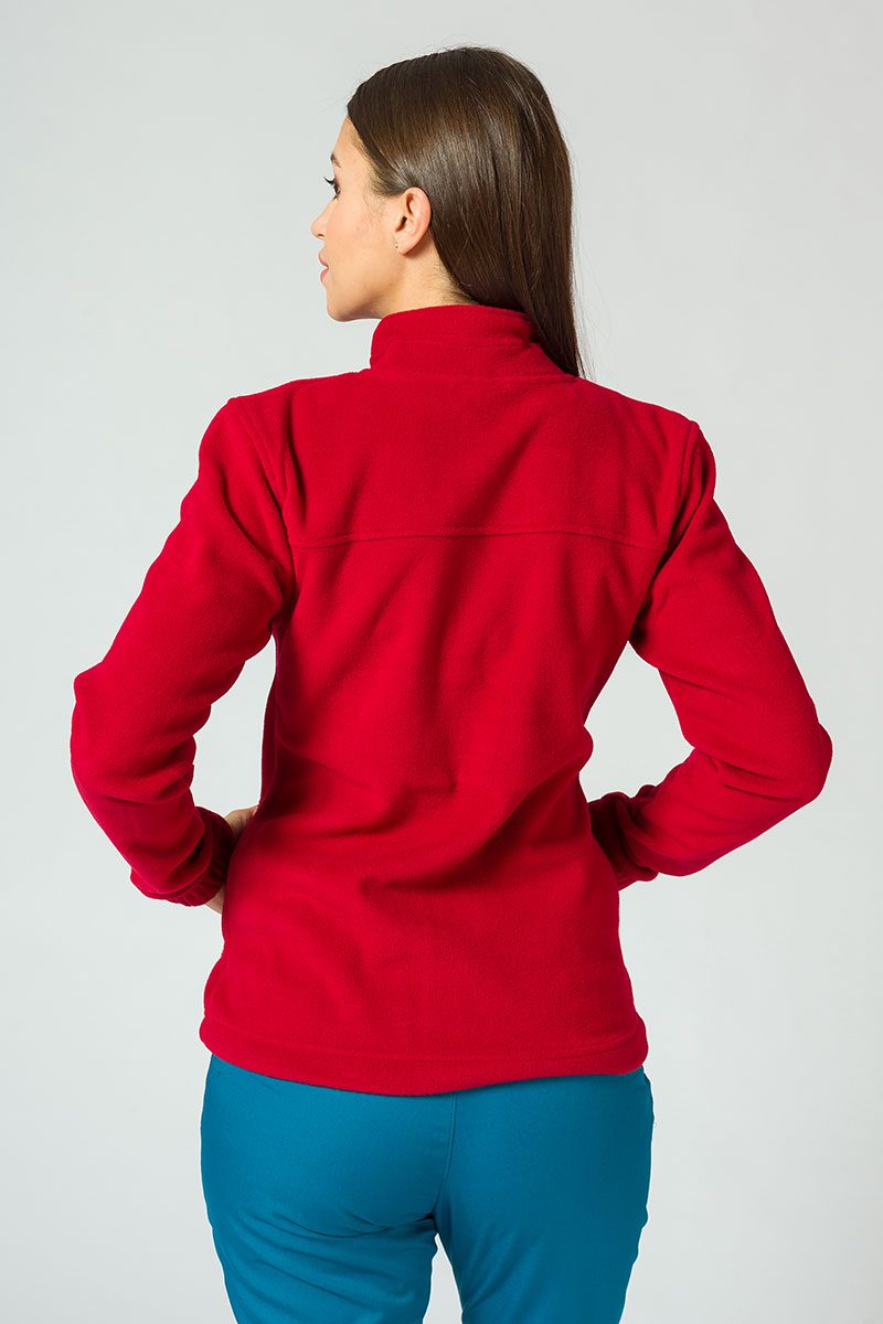 Bluza polarowa damska Malfini Fleece Jacket czerwona-2