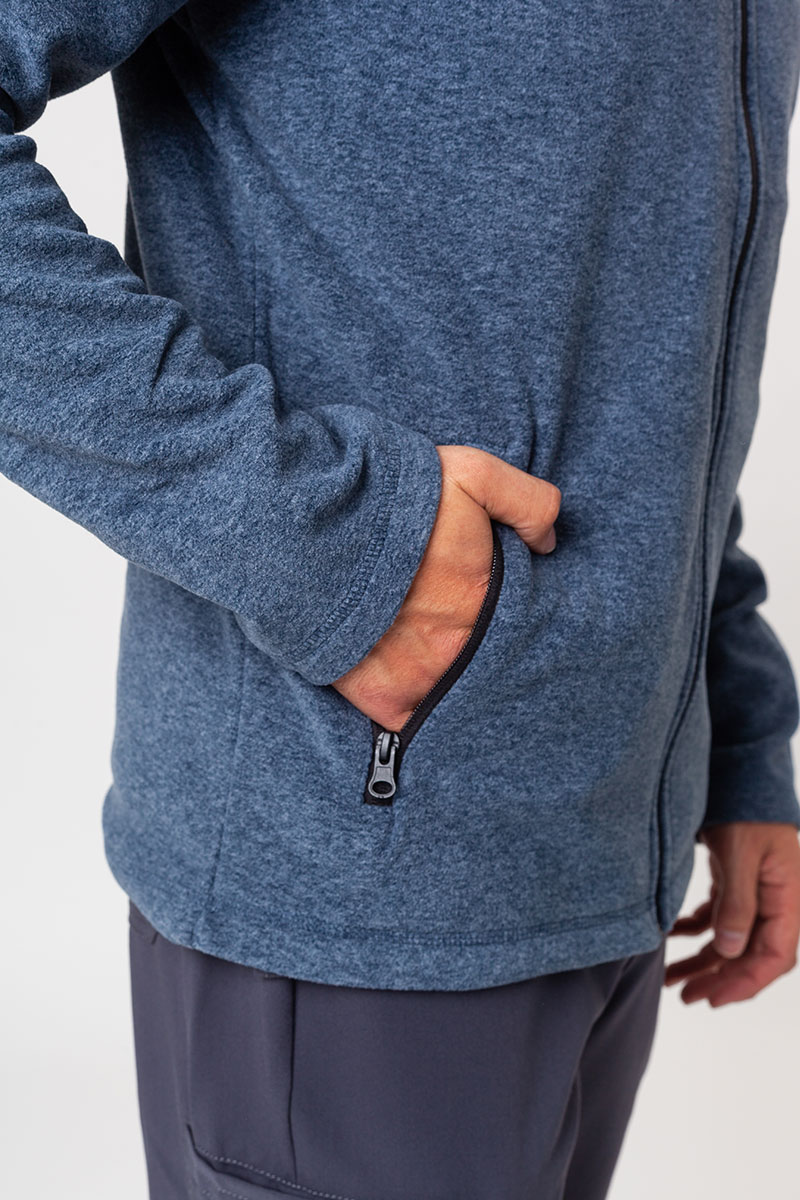 Bluza polarowa męska Malfini Shift (standard GRS) granat denim-5