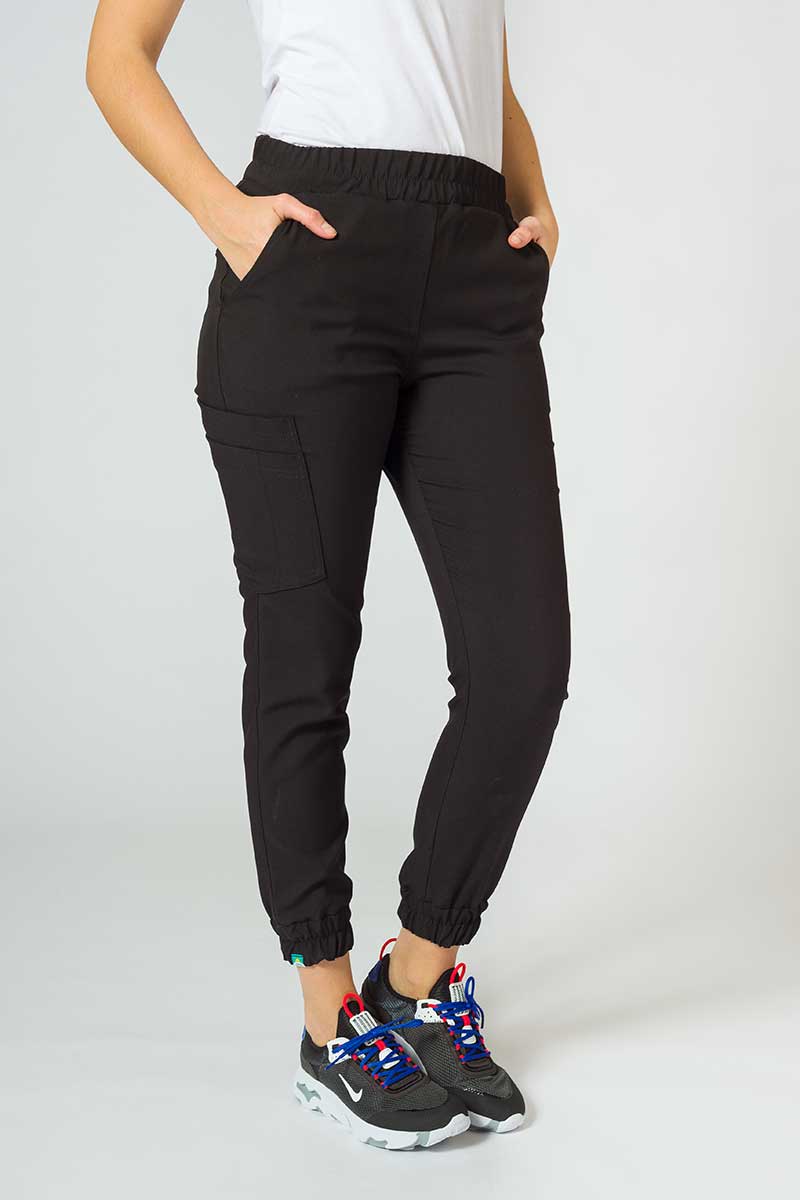 Komplet medyczny Sunrise Uniforms Premium (bluza Joy, spodnie Chill) czarny-6