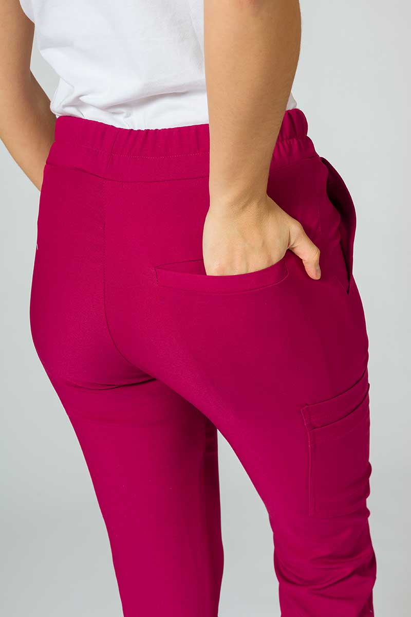 Spodnie damskie Sunrise Uniforms Premium Chill jogger śliwkowe-8