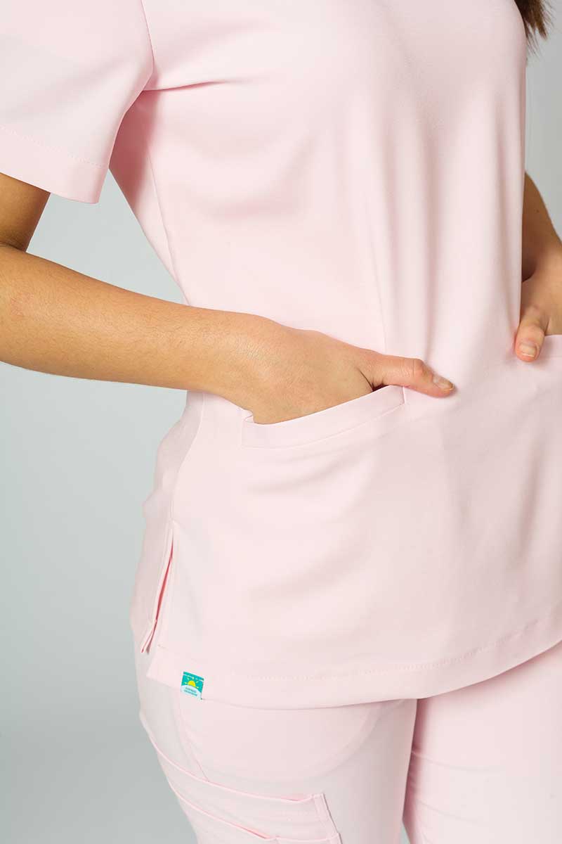 Bluza medyczna Sunrise Uniforms Premium Joy pastelowy róż-7