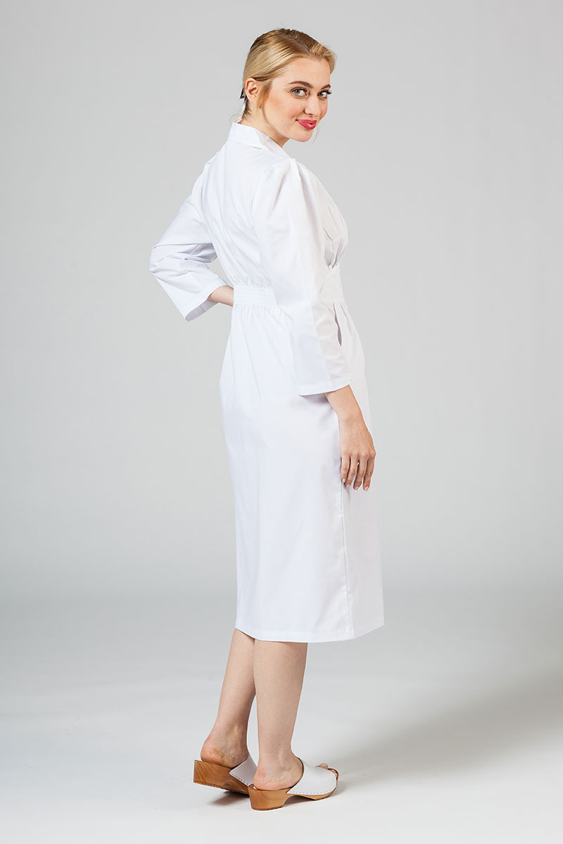 Sukienka medyczna damska Adar Uniforms Midriff biała-1