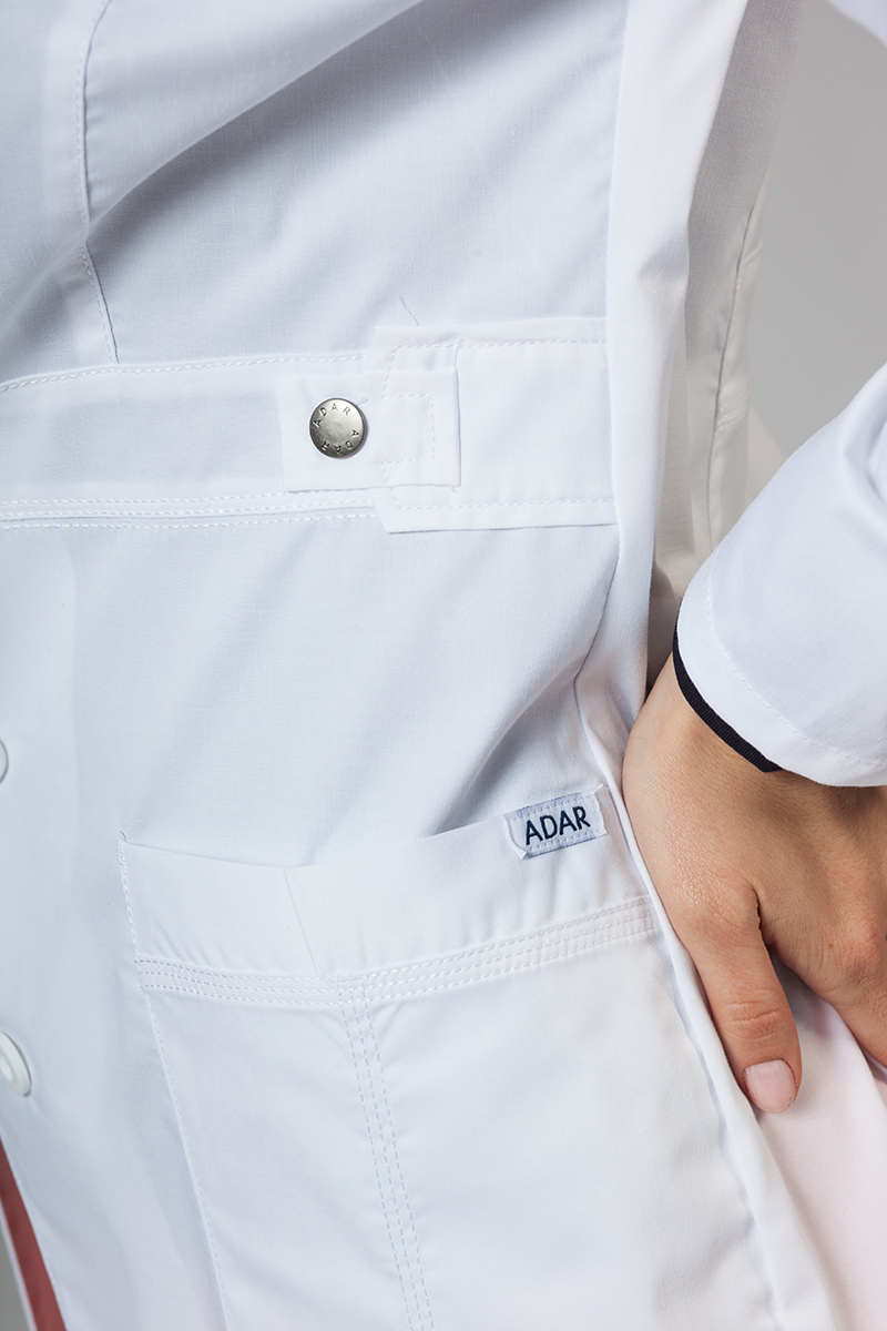 Fartuch medyczny Adar Uniforms Tab-Waist biały (elastic)-8