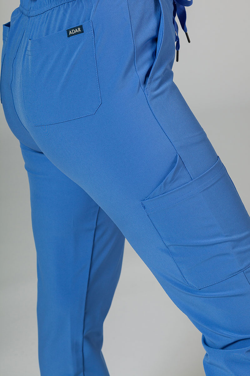 Spodnie damskie Adar Uniforms Skinny Leg Cargo klasyczny błękit-4