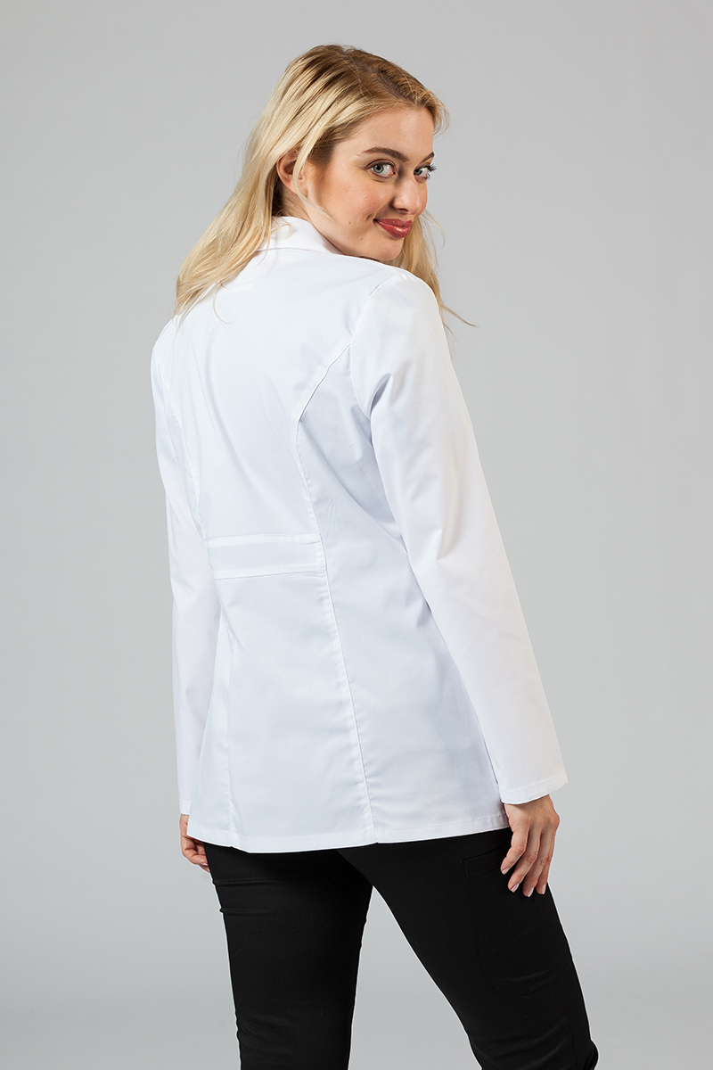Fartuch medyczny Adar Uniforms Tab-Waist krótki biały (elastic)-3