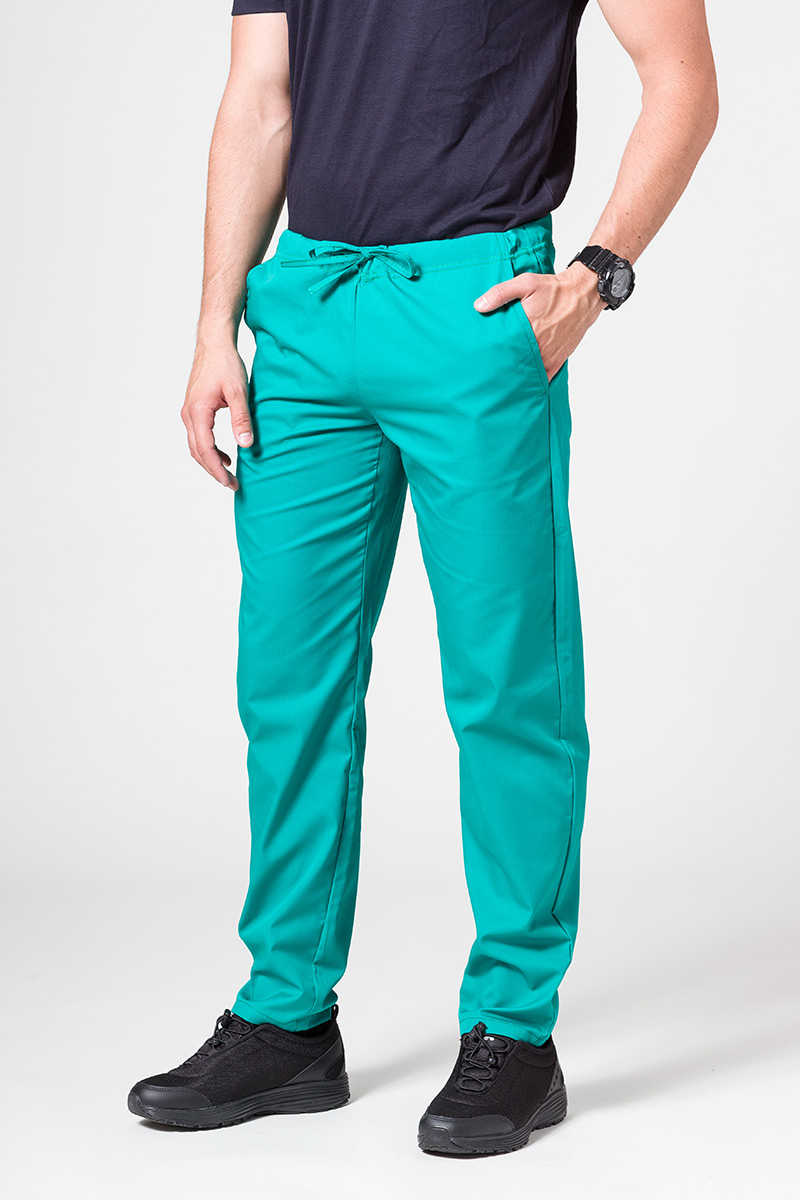Komplet medyczny męski Sunrise Uniforms zielony (z bluzą uniwersalną)-6