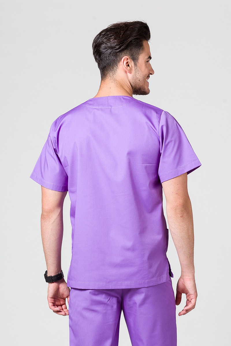 Komplet medyczny męski Sunrise Uniforms fioletowy (z bluzą uniwersalną)-3