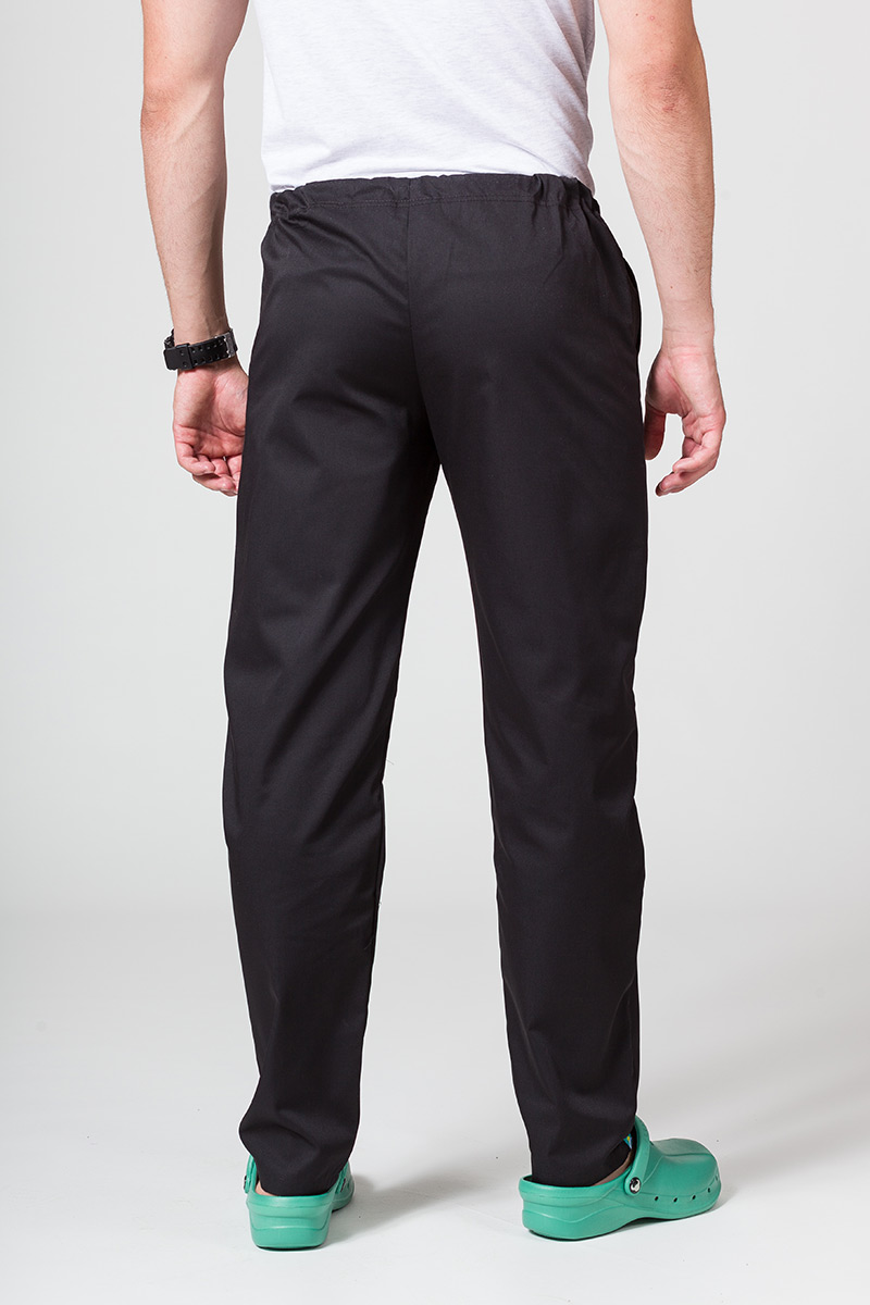 Komplet medyczny męski Sunrise Uniforms Basic Classic (bluza Standard, spodnie Regular) czarny-7