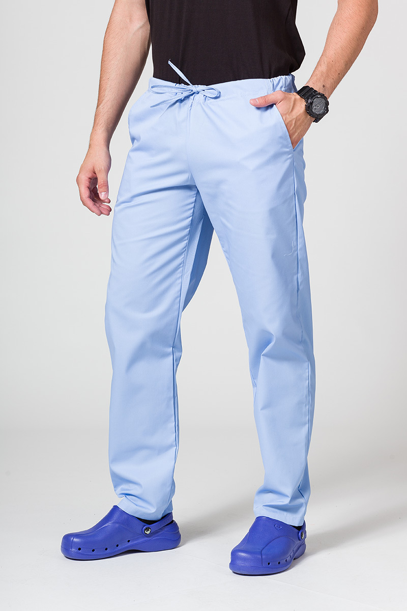 Komplet medyczny męski Sunrise Uniforms niebieski (z bluzą uniwersalną)-6