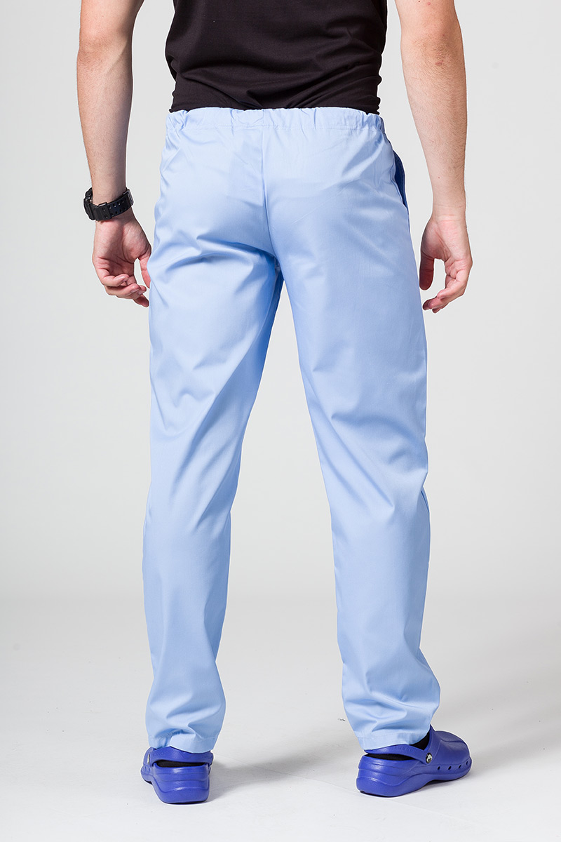 Komplet medyczny męski Sunrise Uniforms niebieski (z bluzą uniwersalną)-7