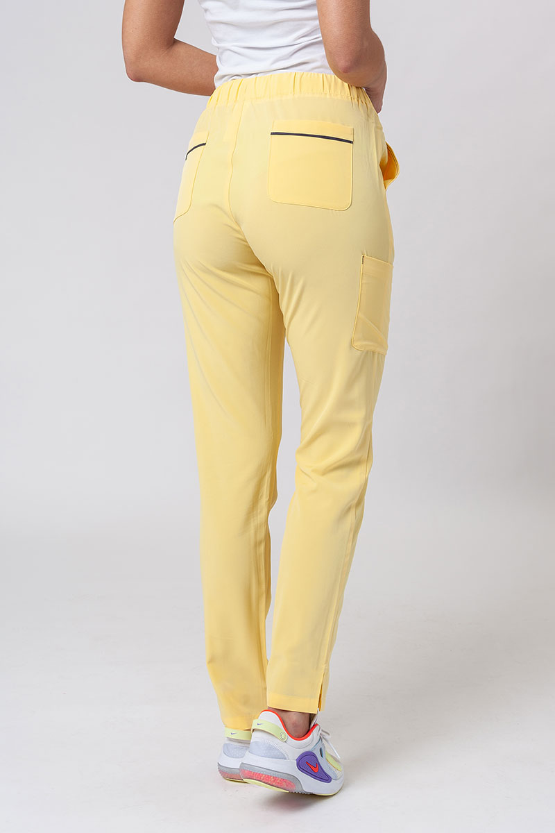 Spodnie damskie Maevn Matrix Impulse Stylish żółte-1