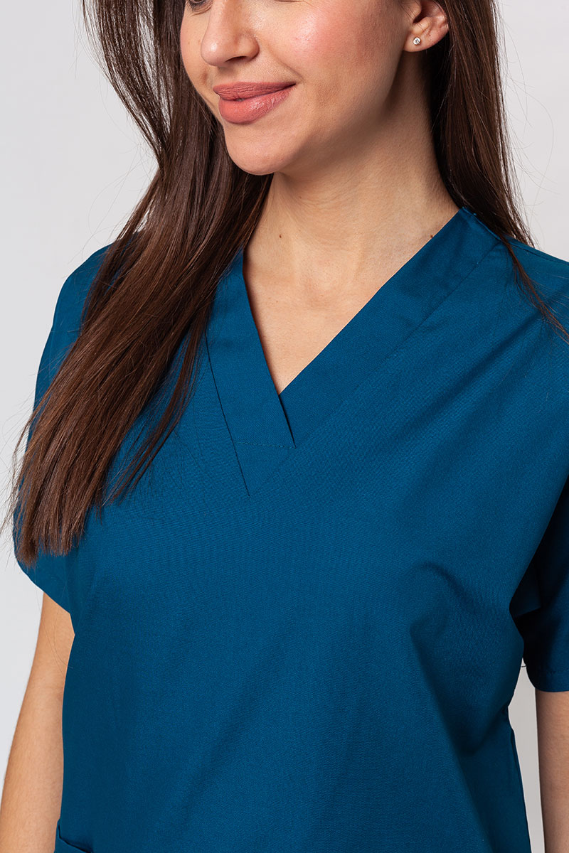 Bluza medyczna damska Cherokee Originals V-neck Top karaibski błękit-2