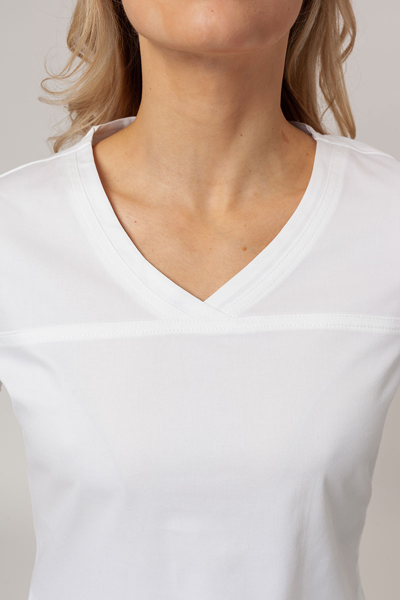 Bluza medyczna damska Cherokee Core Stretch Top biała-2