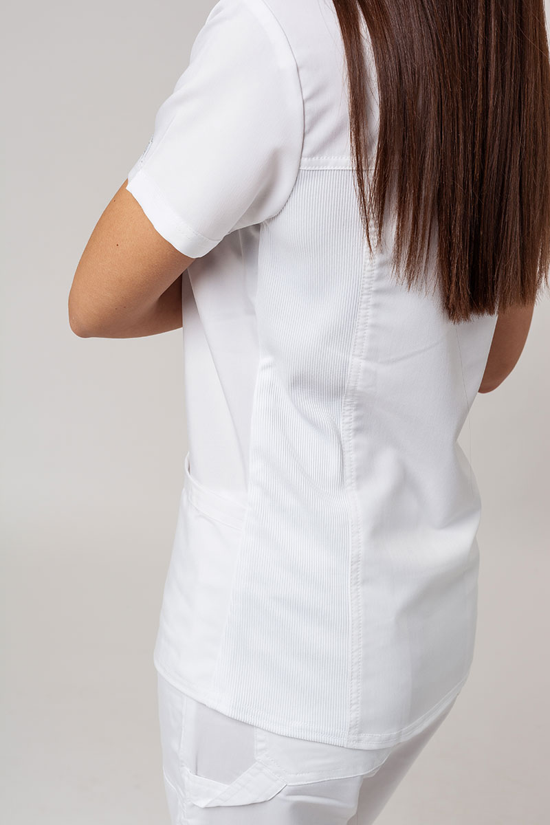 Bluza medyczna damska Dickies Balance V-neck Top biała-5