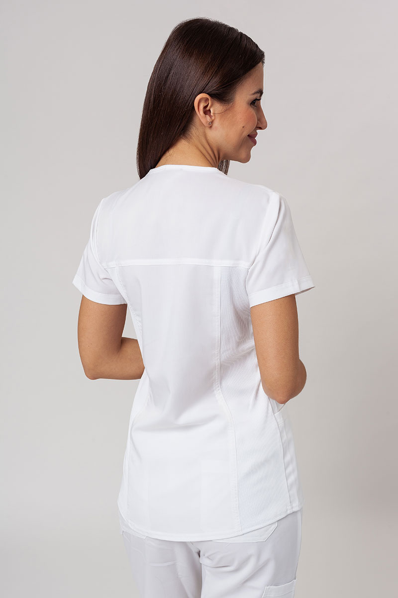 Bluza medyczna damska Dickies Balance V-neck Top biała-1