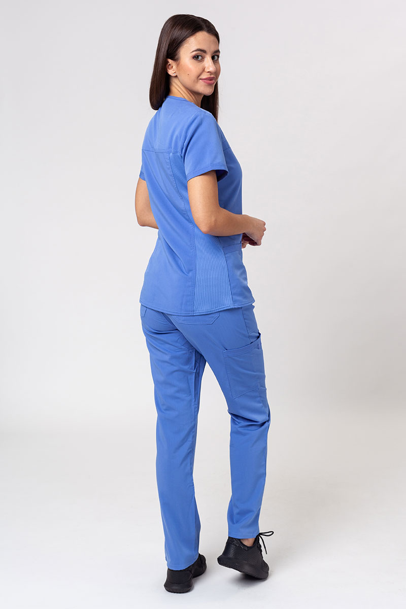 Bluza medyczna damska Dickies Balance V-neck Top klasyczny błękit-7