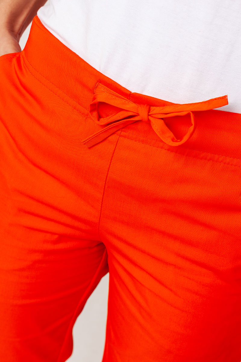 Spodnie medyczne Sunrise Uniforms Basic Regular pomarańczowe-2