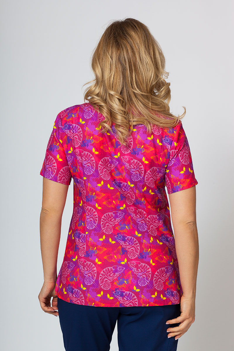 Kolorowa bluza we wzory Sunrise Uniforms kameleony-3