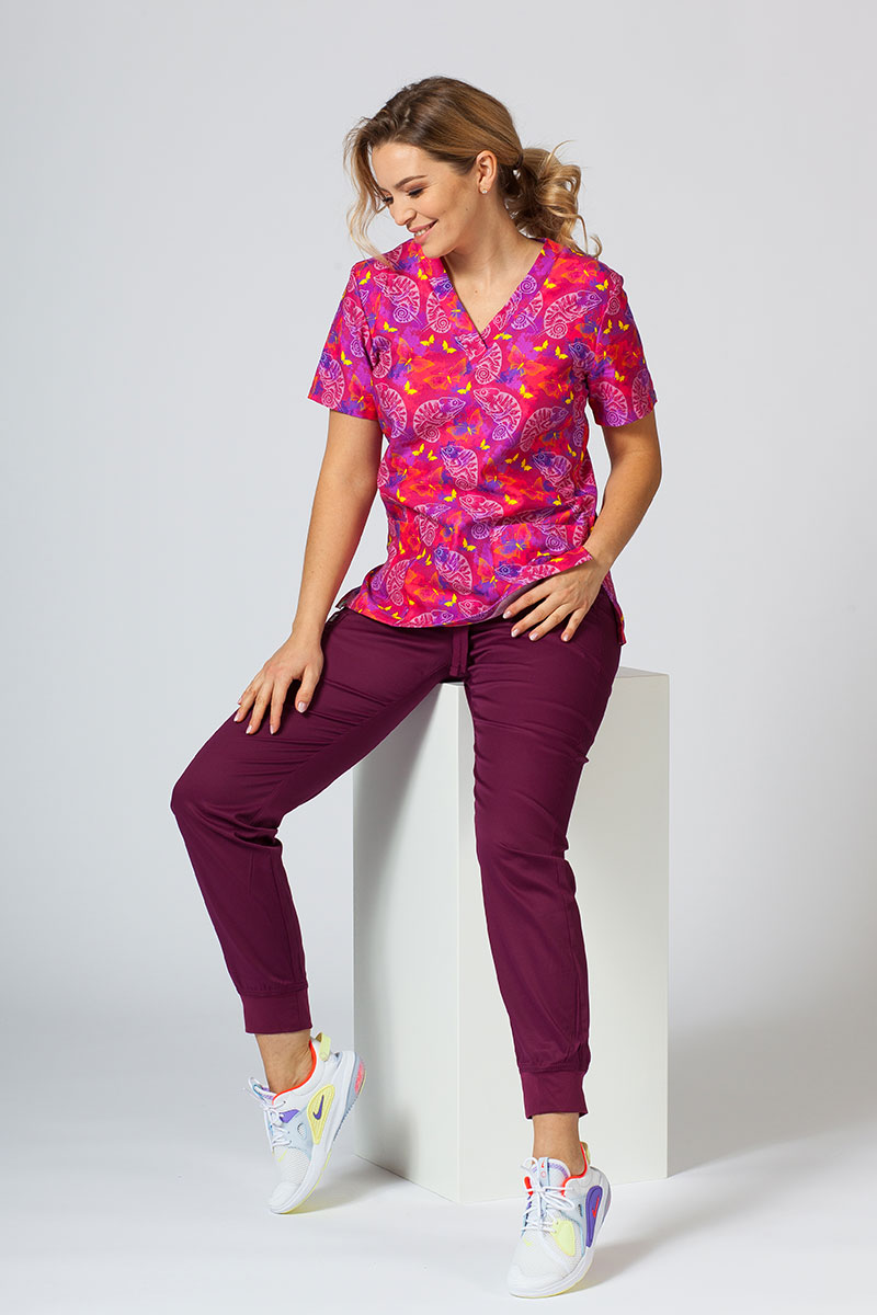Kolorowa bluza we wzory Sunrise Uniforms kameleony-1