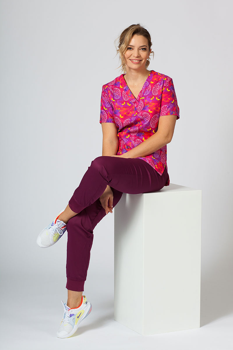 Kolorowa bluza we wzory Sunrise Uniforms kameleony-2