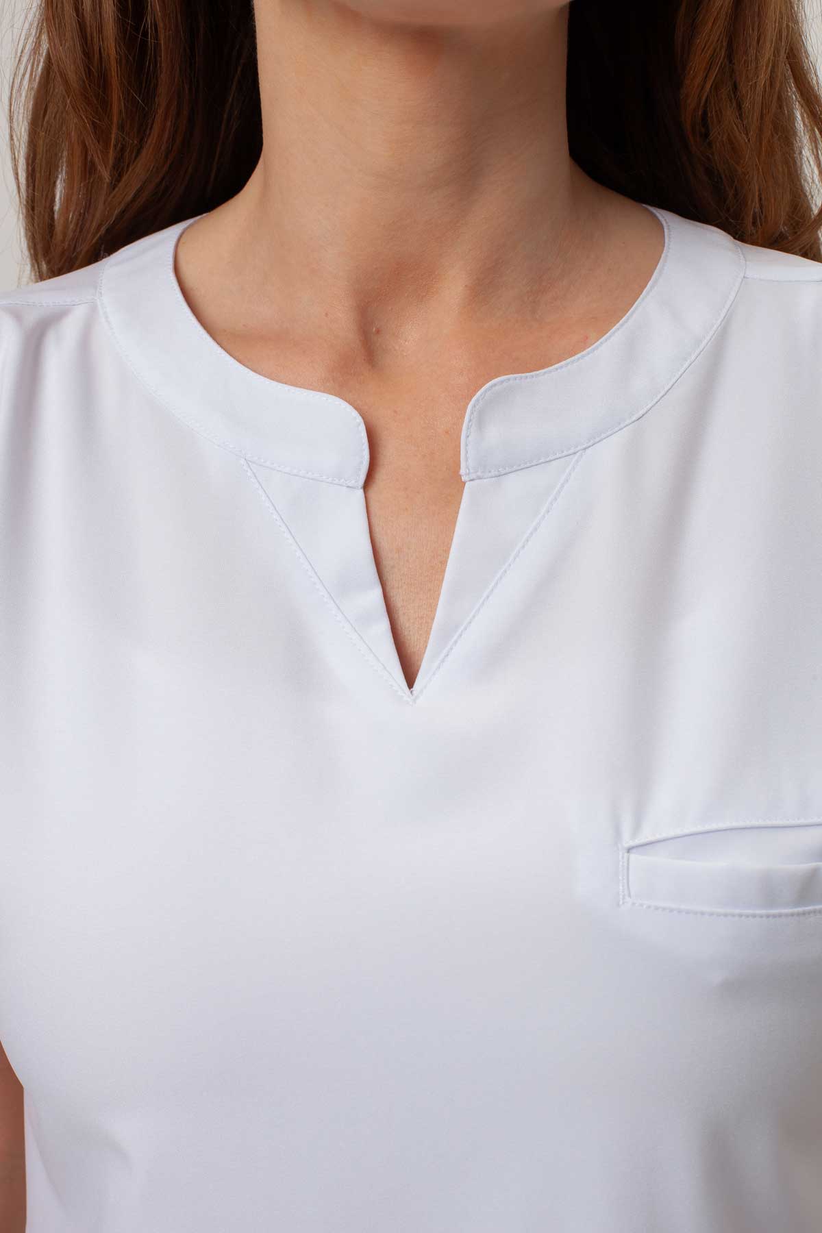 Bluza medyczna damska Maevn Momentum Dolman biała-3