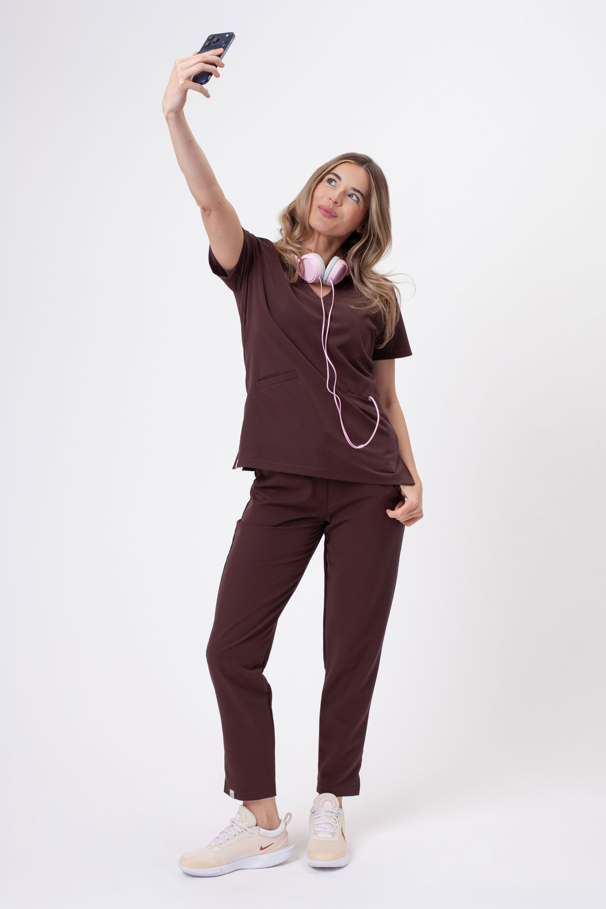 Komplet medyczny Sunrise Uniforms Premium Pride choco-1
