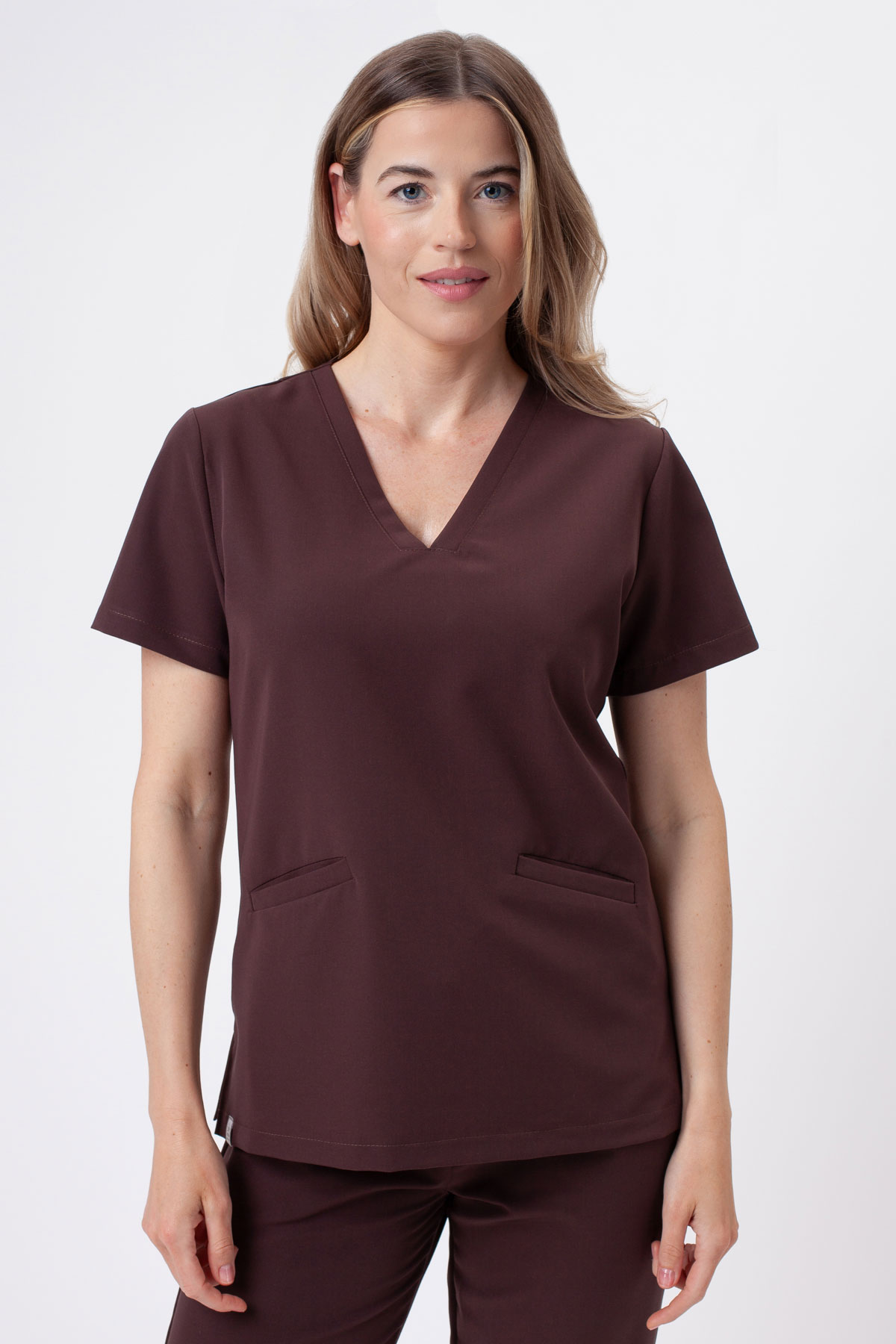Komplet medyczny Sunrise Uniforms Premium Vibe choco-3